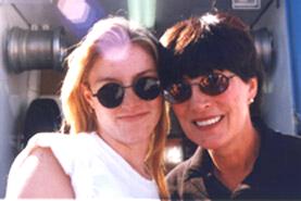 With Shirley Muldowney